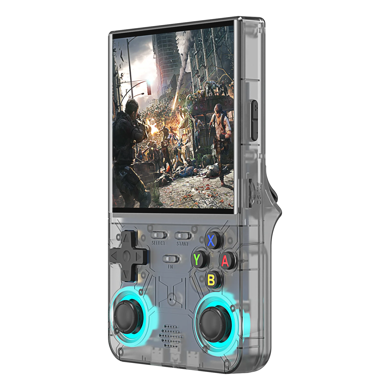 R36Ultra 4.0-inch Retro Handheld Game Console 128GB Portable Video Player Open-Source Linux System for Gaming