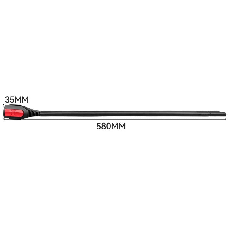 Suitable for Dyson Vacuum Cleaner Accessories V7/V8/V10/V11/V12/V15/G5 Long Soft Flat Suction Nozzle Gap Suction Head Brush Head