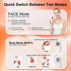 Electric Fat Cellulite EMS Removal Abdomen Massage Device Strong Suction Deep Tissue Body Sculpting Massager Tool Anti Cellulite