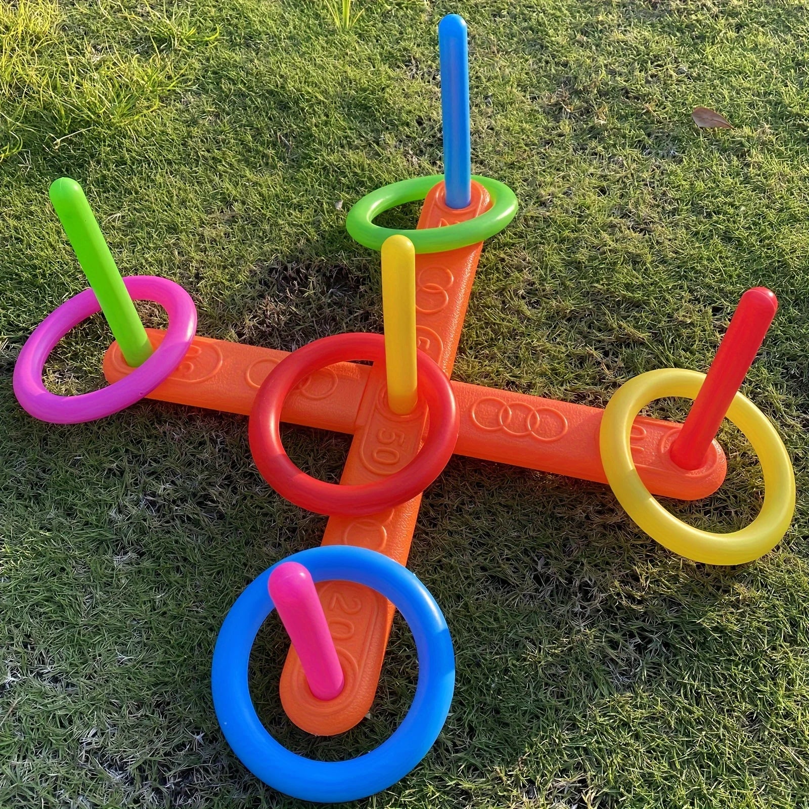 Throwing Ring Toys Indoor And Outdoor Interactive Ring Throwing Early Education Games,Fun Stacking Ring Games Secondary image