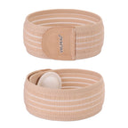 VELPEAU Baby Umbilical Hernia Belt, Newborn Belly Button Navel Band with 3 Compression Pads, Abdominal Binder Support for Infant