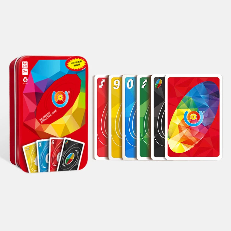 ONE FLIP! Board Games Playing Cards with 112 Cards  Gift for Kid Board Family Adult Game Night for Players 7 Years Older toy