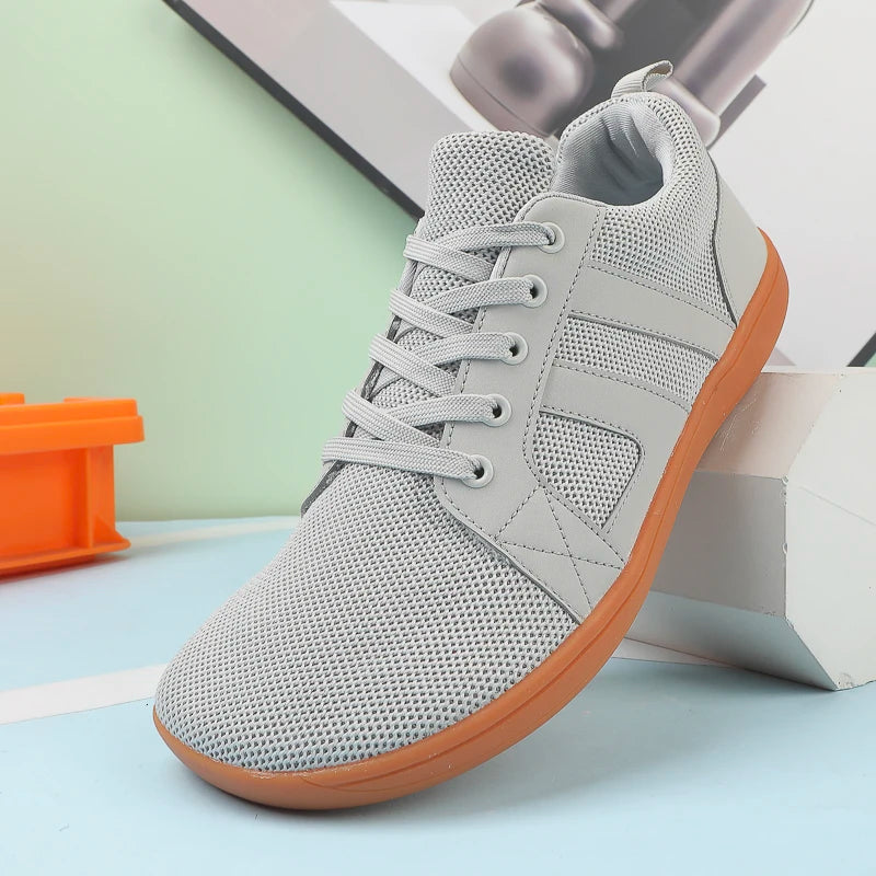 FANCYLEE Classic Women's GAT Barefoot Sneakers Retro Suede Minimalist Walking Shoes Wide Fit Zero Drop Casual Shoes Size 36-41