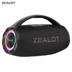 ZEALOT-S97 80W Bluetooth Speaker Powerful Wireless Speaker with Portable Handle, for Party, Camping，RGB colorful light