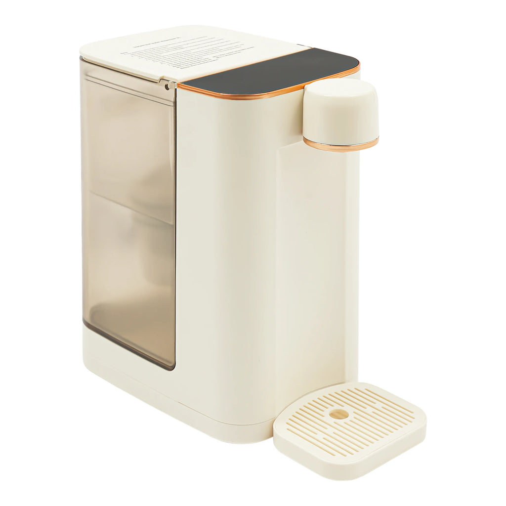 Electric Water Dispenser 27x19x26cm 10.63x7.48x10.24in 2000W Rare Earth Heating 3L 0.79Gal Multiple Temperature Touchscreen for