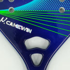 Camewin Beach Tennis Racket 50% Carbon Inner Core EVA Foam Fibe Send Protective Bag High Quality Tennis Racket 2024 the New