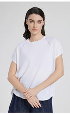 BC1071  Luxury Women's Clothing Merino Wool Silk Pullover Sweaters Woolen Ladies Clothes Womans Woolen loose Tops