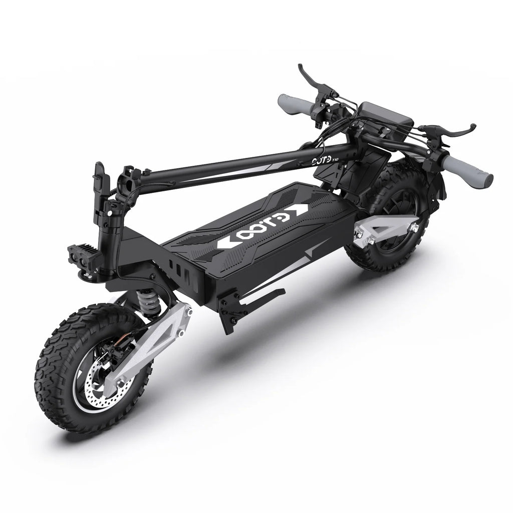 T10 Portable E-Scooter 900W Peak Power 48V 13.5/18 Ah Battery Electric Scooter for Adults 11inch Off-road Tire Scooters Electric