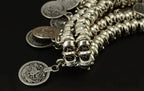 Multi-style Vintage Coin Choker Necklace for Women Boho Afghan Ethnic Gypsy Native Tribal Dress Turkish Pakistan Indian Jewelry