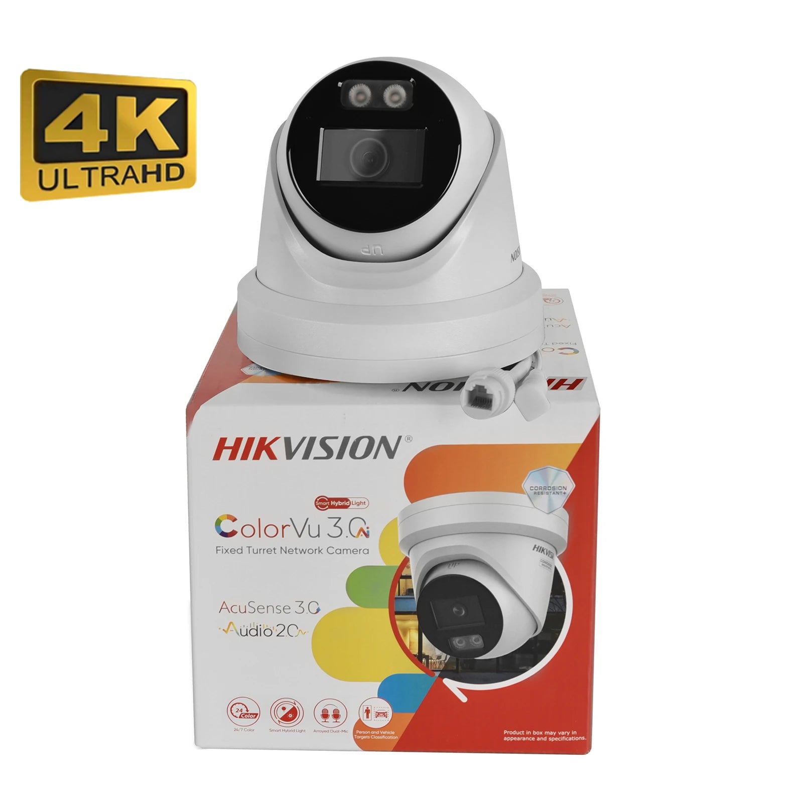 Hikvision DS-2CD2347G3-LI2UY DS-2CD2387G3-LI2UY 4MP 8MP Smart Hybrid Light F1.0 ColorVu3.0 Acusense3.0 Network POE IP Camera