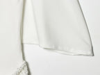 HH 2026 Women Elegant White Short-Sleeved Backless Sequined Splicing Decoration Sexy Short Dress Woman Fashion Party Mini Dress