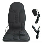 Massager Chair Pad Electric Heating Vibrating Cervical Neck Back Body Cushion Massag for Car Home Lumbar Mattress