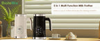 BioloMix 5-in-1 Smart Milk Frother w/LED Touch Display, Style Foam for Coffee & Lattes,Hot And Cold Foam Maker