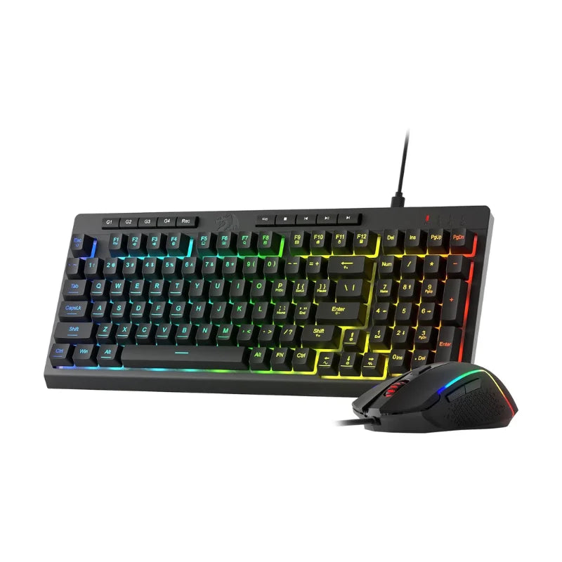 Redragon S141 Gaming Keyboard & Mouse Combo,K515 Wired RGB Membrane Keyboard and 10000 DPI Wired M616 Gaming Mouse Bundle Main image