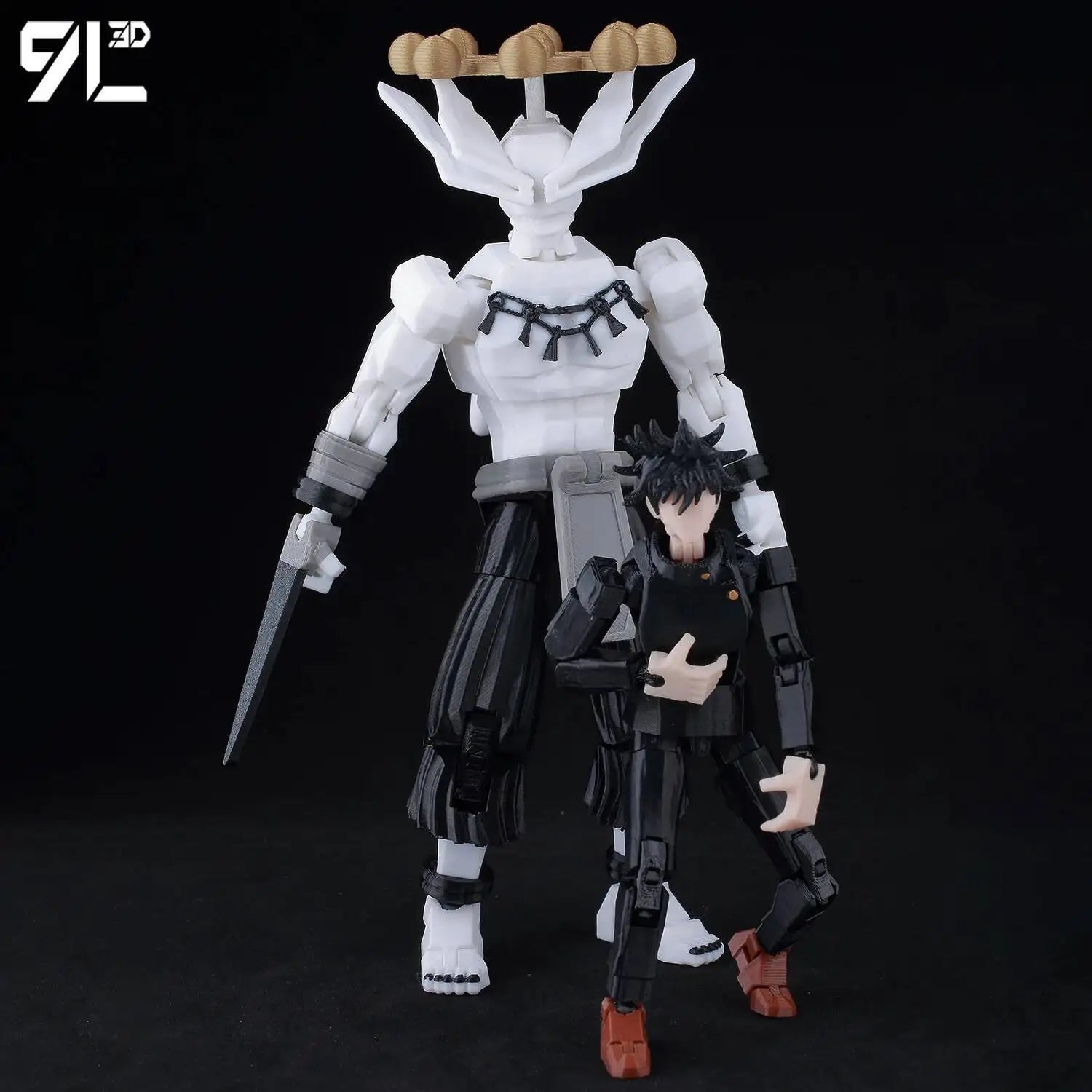 9L3D Lucky13 Gojo Sukuna Jujutsu Fushiguro Toji Gojo Satoru Action Figure Dummy13 T13 Multi-Jointed Collectible Toys Titan13