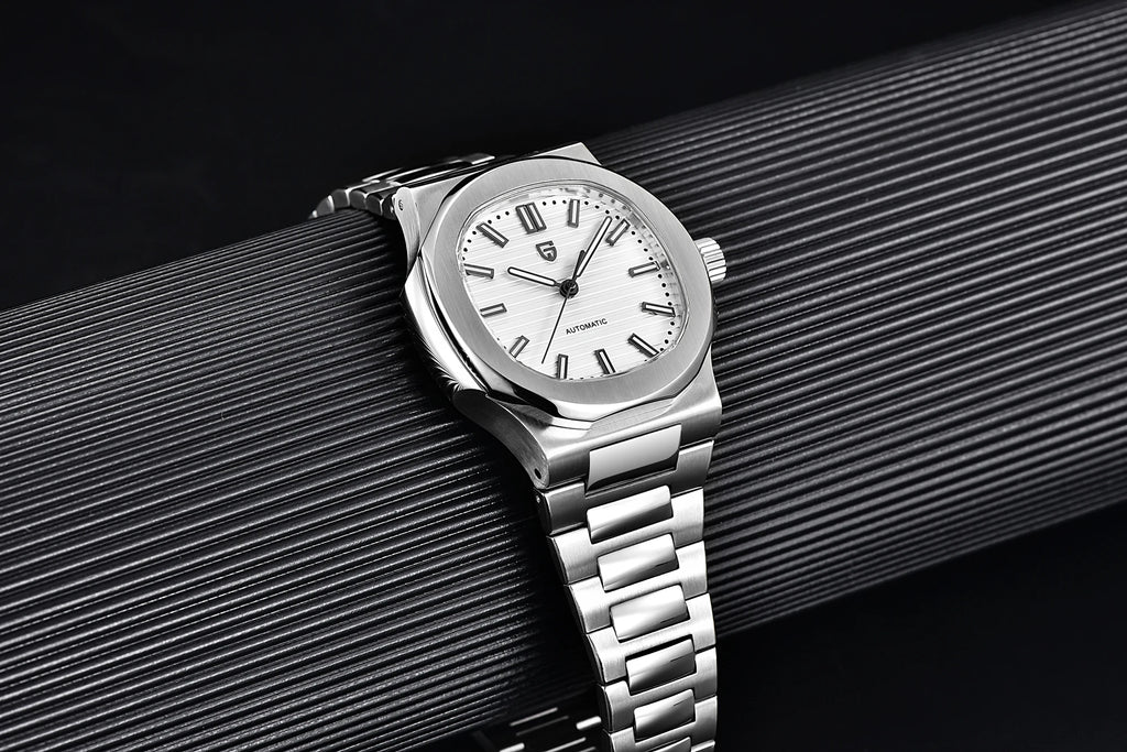 PAGANI DESIGN New Sporty Elegance Mechanical Watch Sapphire Seagull ST16 Movt Man watch Stainless Steel Luminous Men's Watches