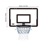 Children's wall mounted silent non porous foldable basketball stand indoor and outdoor activity basketball stand with basketball