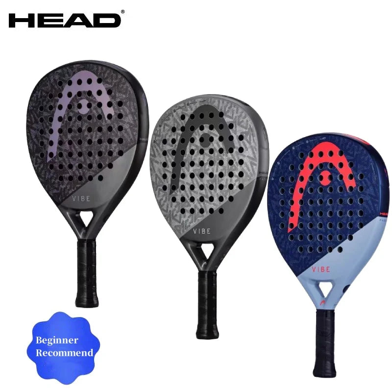 HEAD 2025 NEW Tennis Padel Rackets VIBE Series Carbon Fibre Eva Memory Flex Foam Core Padel Tennis Racquets Lightweight Main image