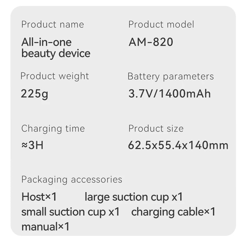 2025 Face & Body Sculpting Massager Body Cellulite Facial Machine Fat Burner Shaping Slimming Device Lose Weight  Massage Tools