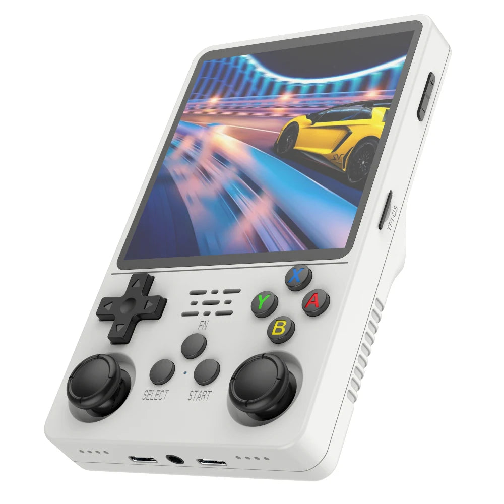 Portable Game Console R36S Plus, 64-Bit Linux System, 4.0 Inch IPS Screen, Handheld Pocket Video Game Player with RK3326 Chip