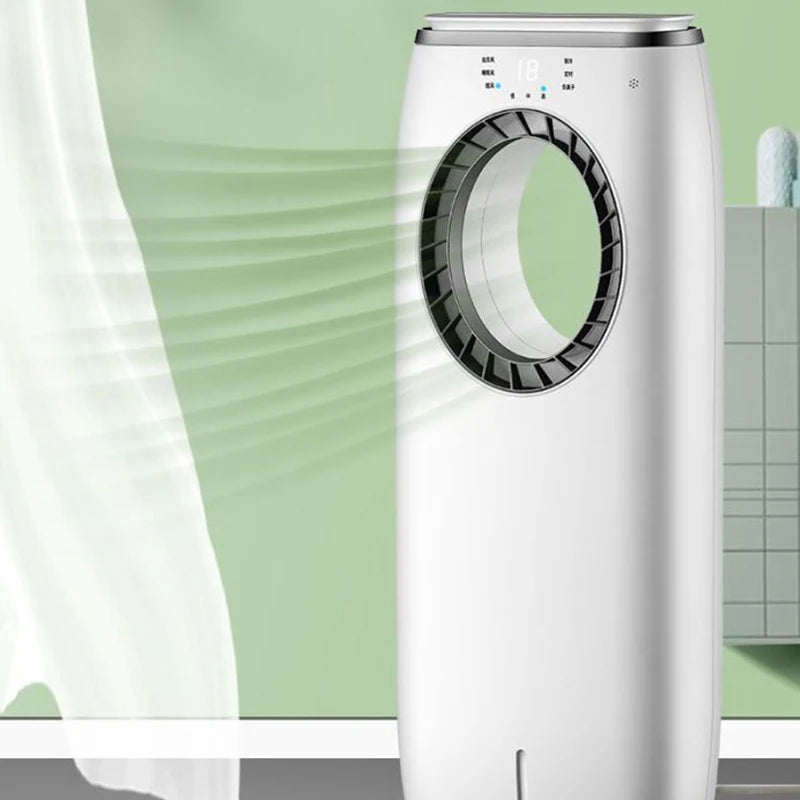 Water-Cooled Air Conditioning Fan Chiller Leafless Electric Refrigeration Cooling Remote Timer Humidifier Conditioner Cooler  EU Main image