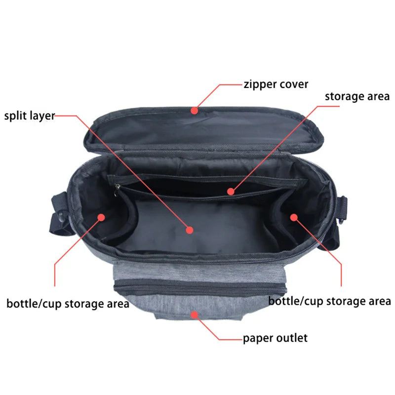 Mummy Bag Waterproof Diaper Bag Large Capacity Mommy Travel Bag Multifunctional Maternity Mother Baby Stroller Bags Organizer Secondary image
