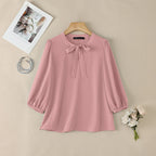 Summer Solid Color Blouse 2026 ZANZEA Women Tops Trend Casual O Neck Short Sleeve Blusas Female Elegant OL Work Shirt Mujer