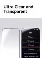 Joyroom 1/2/3pcs For iPhone 17 Pro Max HD Glass Screen Protector For iPhone 17/17Pro/17Air Full Screen Tempered Glass Protection