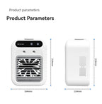 Wireless Air Conditioner Mini Portable Air Cooler Fan 500ml Ice Water Spray Humidifier For Home Air Conditioning Mist Fan USB