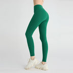Naked feeling Yoga Leggings Women High Waisted Hip Lifting Fitness Leggings Running Cycling Pants Breathable Sports Leggings