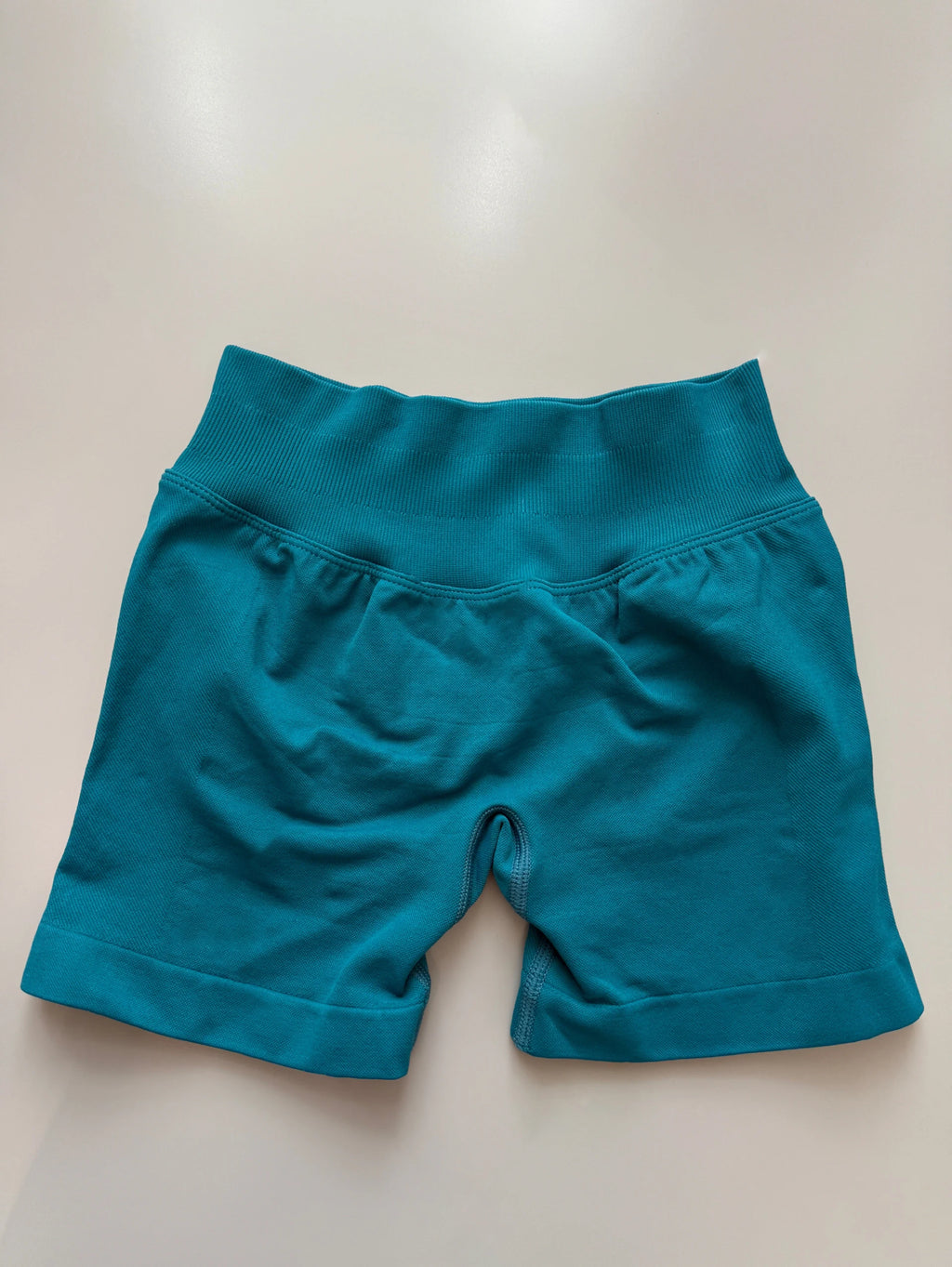 Impact Shorts 4.5" Seamless High Stretch Low Ribbed Band Subtle Glute Contour Shorts Fitness Workout Yoga Gym Shorts