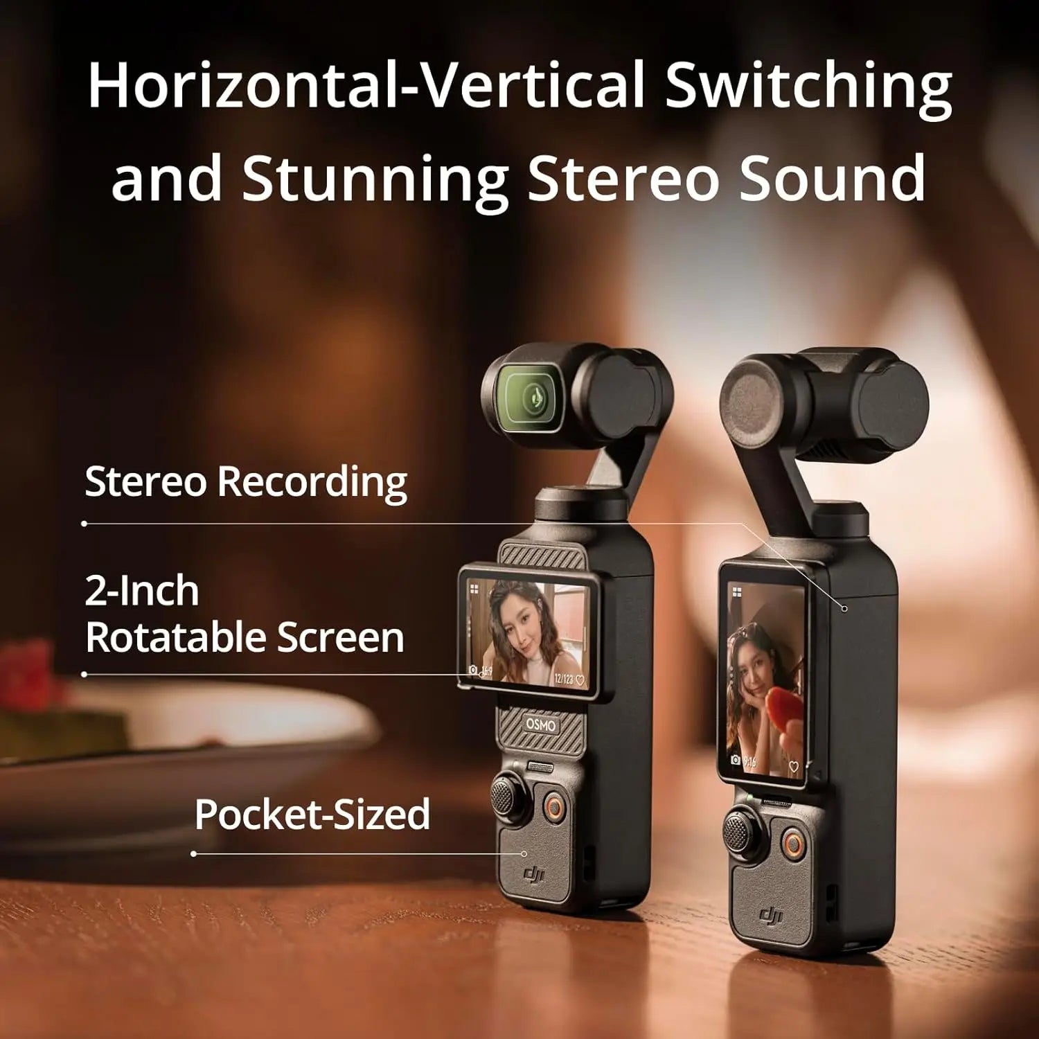 DJI OSMO Pocket 3 Powerful 1-Inch Sensor 4K/120fps 2-Inch Rotatable Touchscreen Original Brand New EU Stock