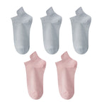 10pieces=5 Pairs Women Socks Casual Breathable High Quality Ankle Sock Summer Low Cut Cotton Thin Short Elastic Sox calcetines