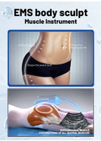 Newest Myoslim Neo RF EMS Body Sculpting Butt Lift EMS Machine 6500W HI-EMT Muscle Stimulator Body Shaping Massage Equipment
