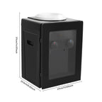 550W Desktop Water Dispenser Stainless Steel Liner PP Material 270x235x370mm 3kg Fast Heating & Cooling Dual-Use Water Dispenser