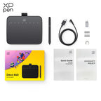 XPPen Deco 640 Graphics Pen Tablet 16384 Pressure Level 60°  Tilt Support 8 shortcut keys for PC Android Game osu