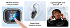 Auriculares Traductor DeIdioma 2026 HTC NE20 Translator Earbuds 6in1 iOs Android 60H Playtime Business Travel Meeting LCD Touch