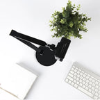 Heavy Duty Aluminum Tablets Stand With Rotating Base Ergonomic Support For Watching Movie And Reading Books