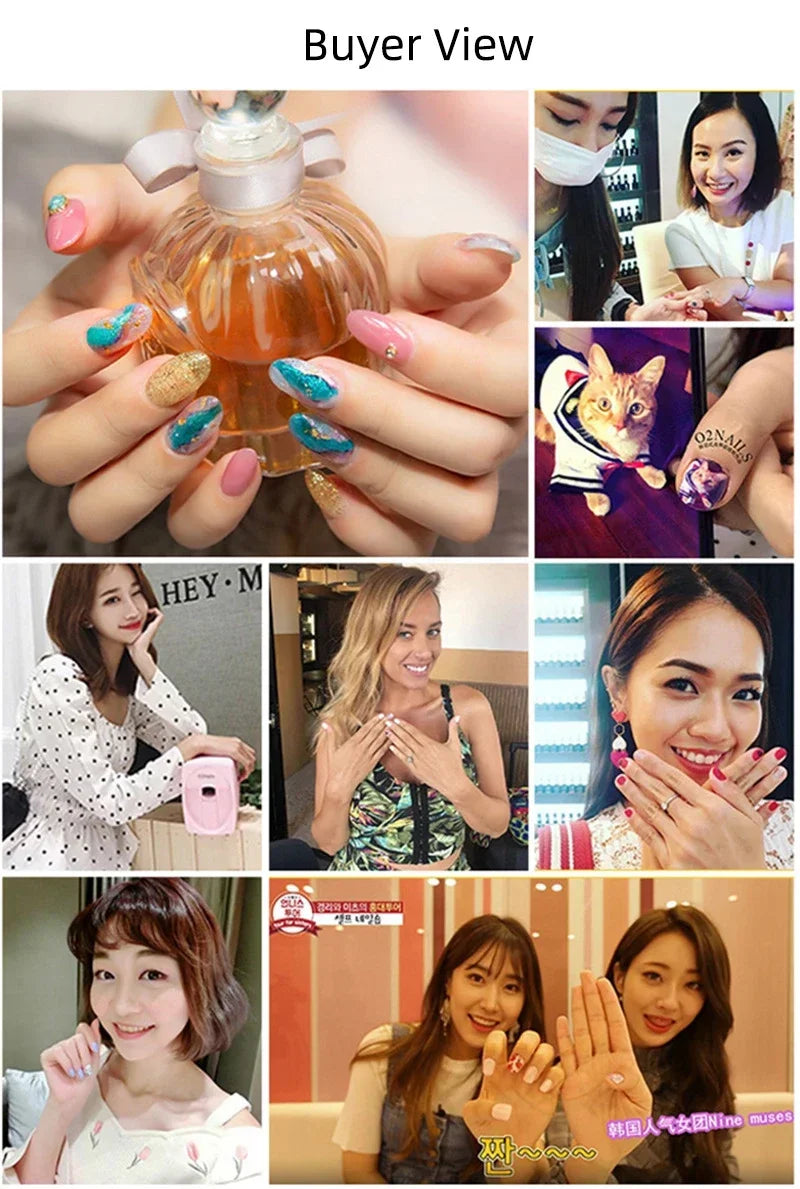 Smart 3D Mobile Nail Printer M1 Pattern Digital Nail Art Printer Machine DIY Portable H1 Nail Art Equipment From Phone