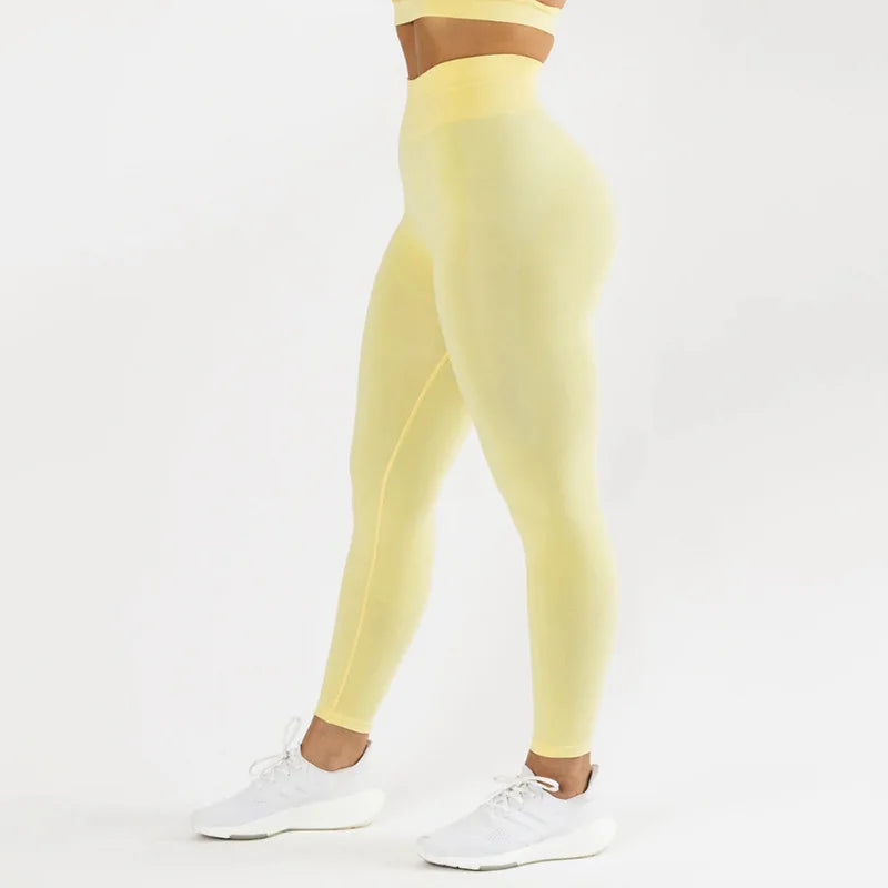 Amplify Effortless Leggings For Women Push Up Booty Legging Scrunch Butt Stretch Workout Gym Tights Fitness Seamless Yoga Pants