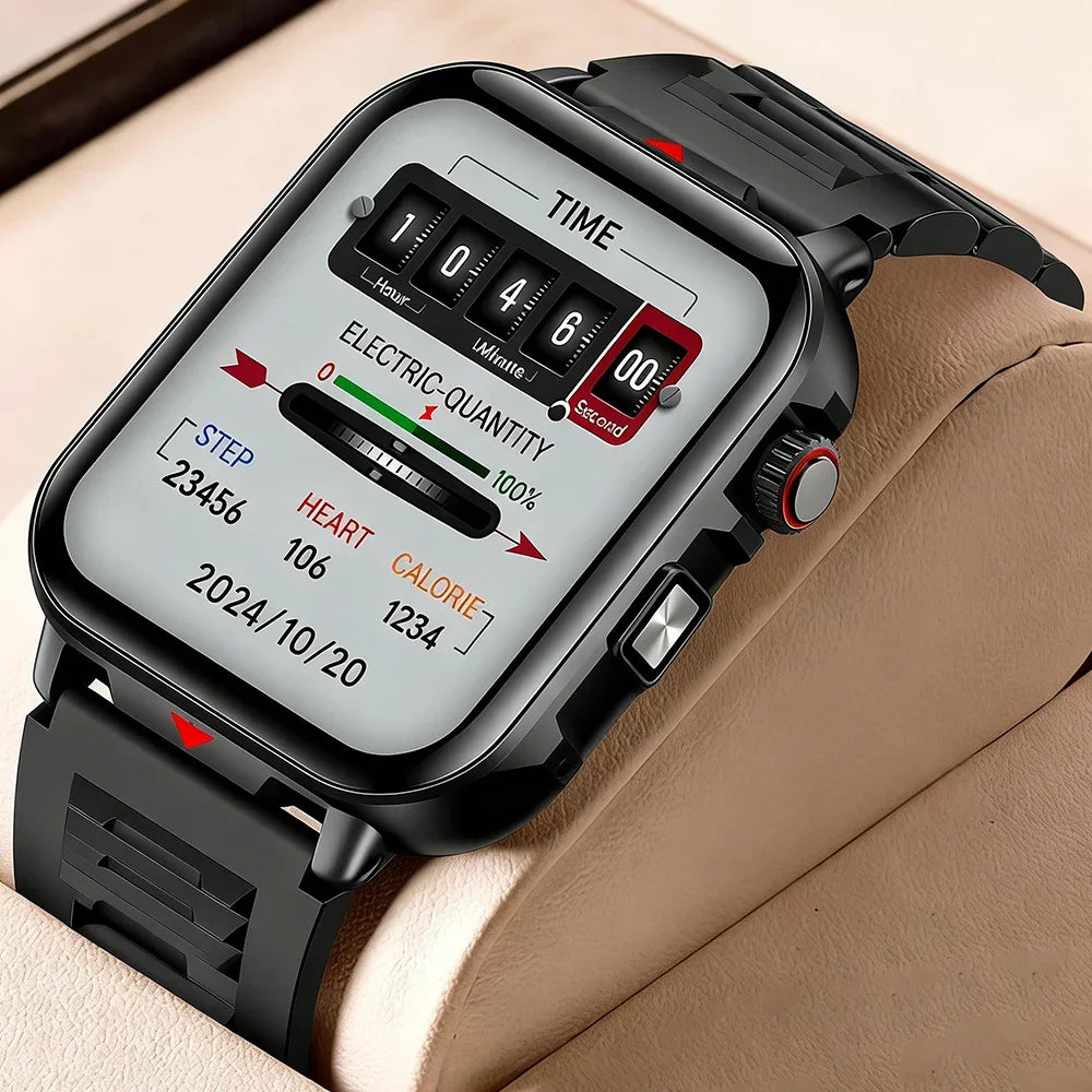 Electronic Smart Watch BT Call Heart Rate Monitor Smartwatch Fitness Tracker Waterproof Sport Watches for Man Woman Android 2026 Main image