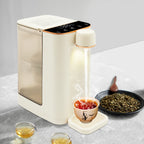Electric Water Dispenser 27x19x26cm 10.63x7.48x10.24in 2000W Rare Earth Heating 3L 0.79Gal Multiple Temperature Touchscreen for