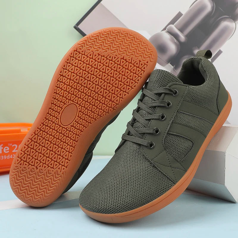 FANCYLEE Classic Women's GAT Barefoot Sneakers Retro Suede Minimalist Walking Shoes Wide Fit Zero Drop Casual Shoes Size 36-41