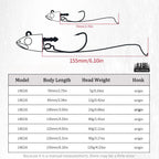 Hunthouse Barre T. Minnow 7g/12g/25g/40g/60g/90g/120g Easy Shiner Soft Fishing Lure Jig Bait Bass Pike Fishing Leurre Souple