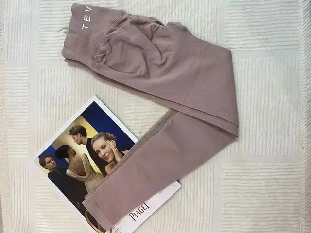 TEVEO – Leggings De Fitness Respirants Pour Femmes, Pantalons De Yoga De Haute Qualité, Pantalons De Cyclisme A Haute Elasticité