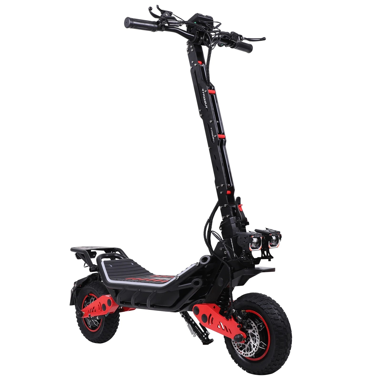 FREEBOY H10 E-Scooter Gift Toolbox 6000W Dual Motor 60V 28AH Battery Speed 75km/h 12" Tires Electric Scooter Hydraulic Braking