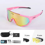 X-TIGER Cycling Glasses Polarized Glasses Bike Eyewear Sports Men's Photochromic Sunglasses MTB Road Bicycle Goggles 3/5 Lens