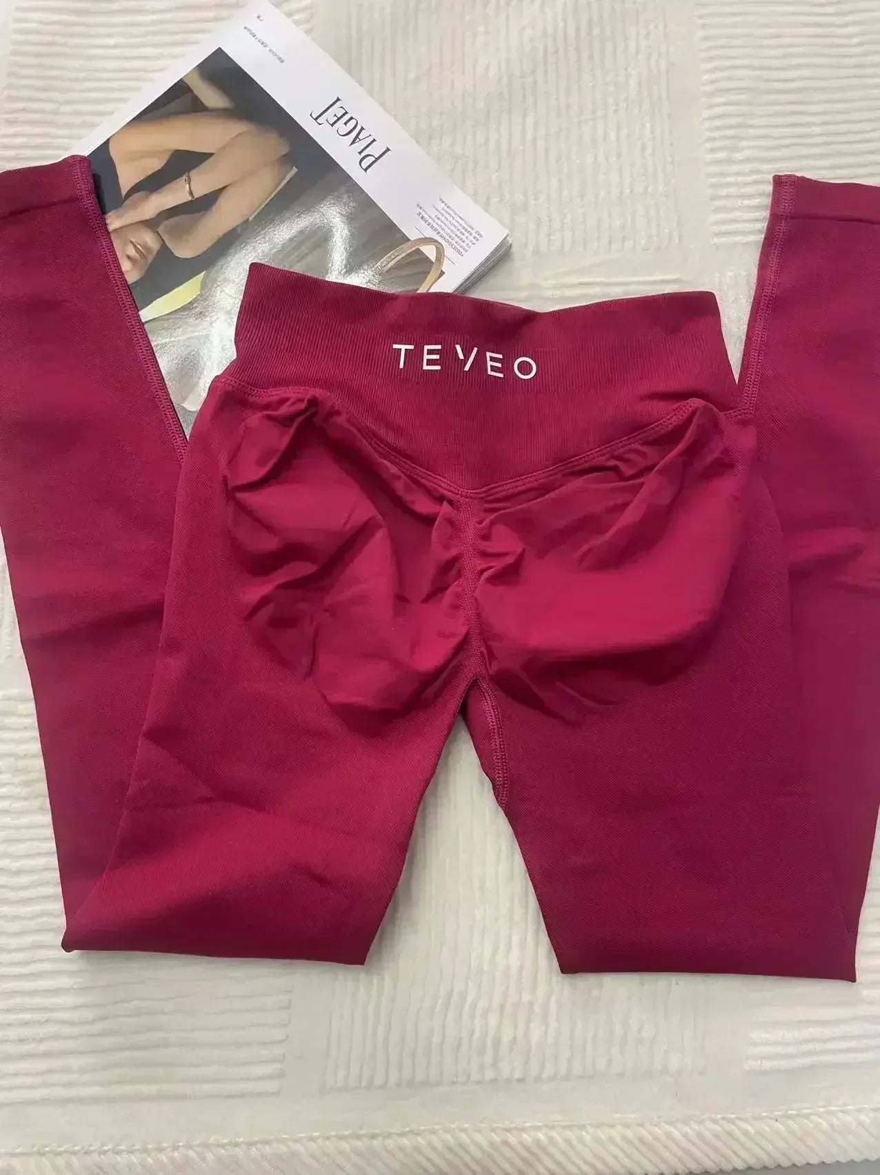 TEVEO – Leggings De Fitness Respirants Pour Femmes, Pantalons De Yoga De Haute Qualité, Pantalons De Cyclisme A Haute Elasticité