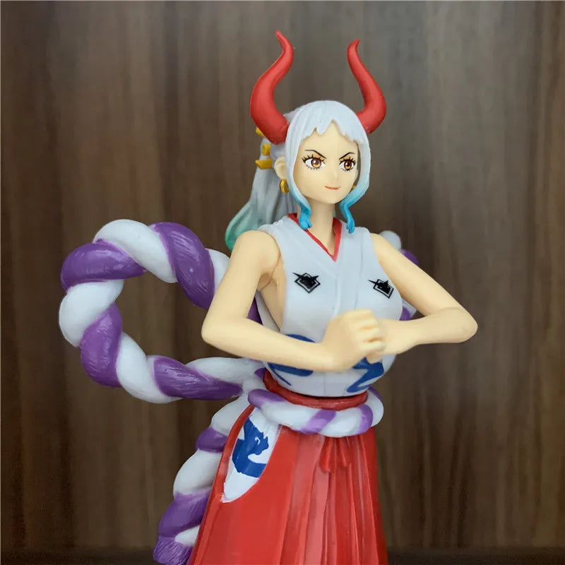 New One Piece Figure Ninja Nami PVC Figures OP Tama Luffy Yamato Kaidou Zoro Sanji Usopp Law Newgate Model Gift Toy