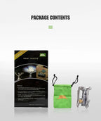 BRS Outdoor Gas Stove Mini Camping Gas Burner 25g Ultralight Titanium Picnic Hiking Cooking Stove Survival Furnace BRS-3000T